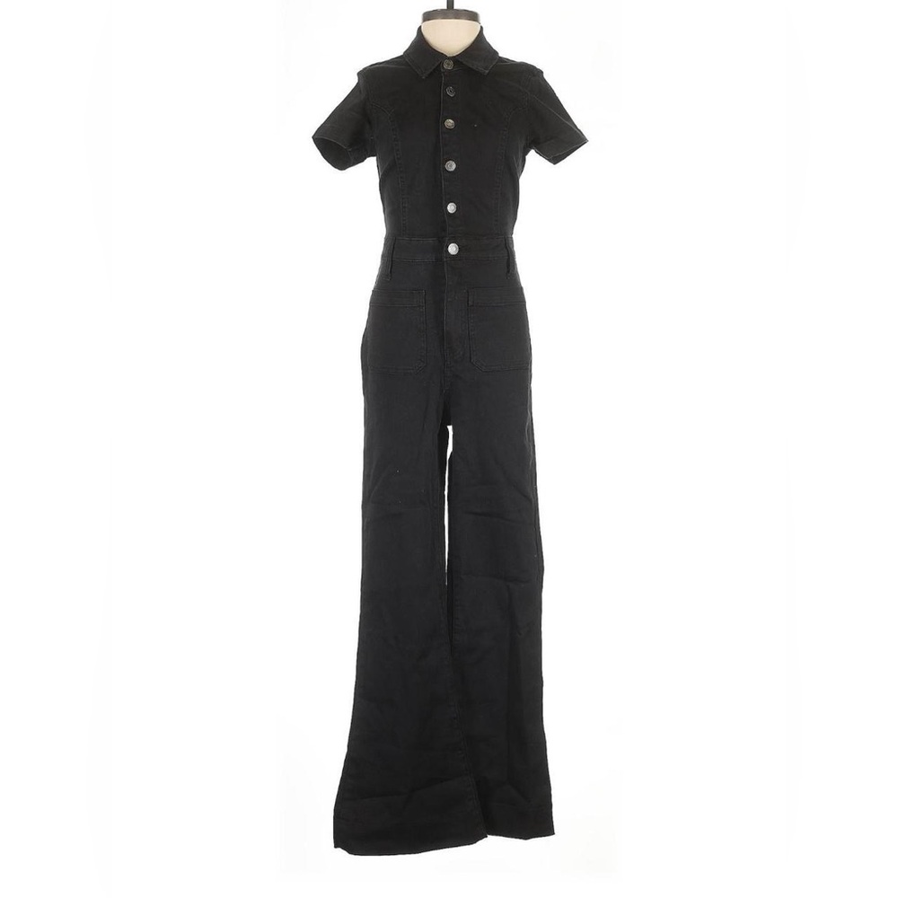 Show Me Your MuMu Everhart Black Jumpsuit (Small)